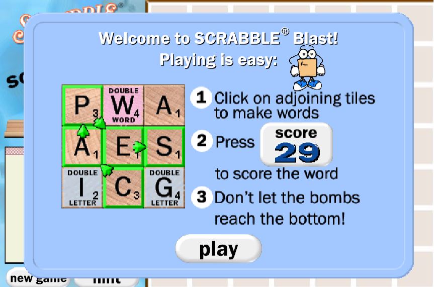 scrabble blast online